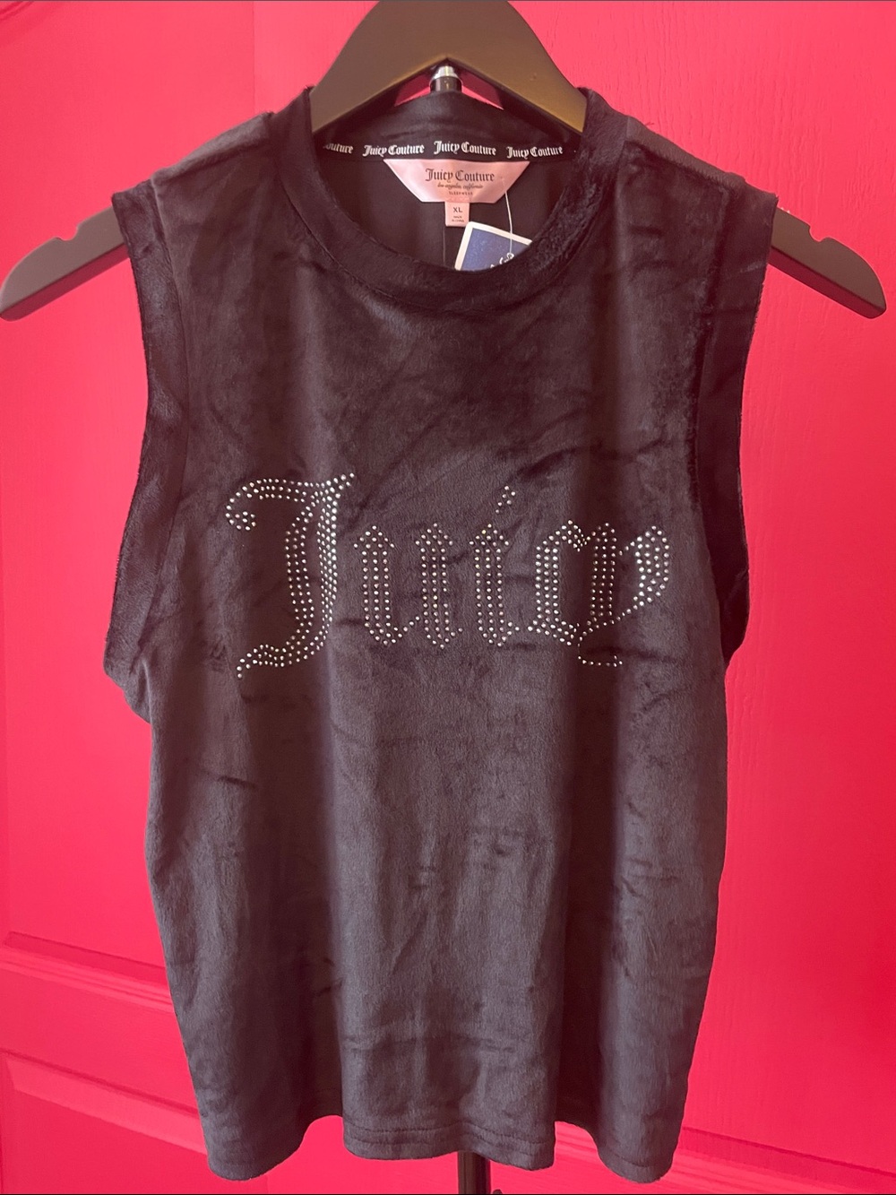 JUICY COUTURE VELOUR TOP - NEW